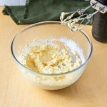 Butter zucker schaumig heidesand