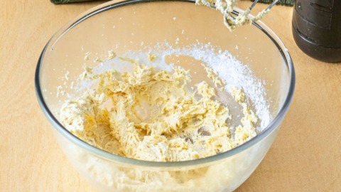 Butter zucker schaumig heidesand