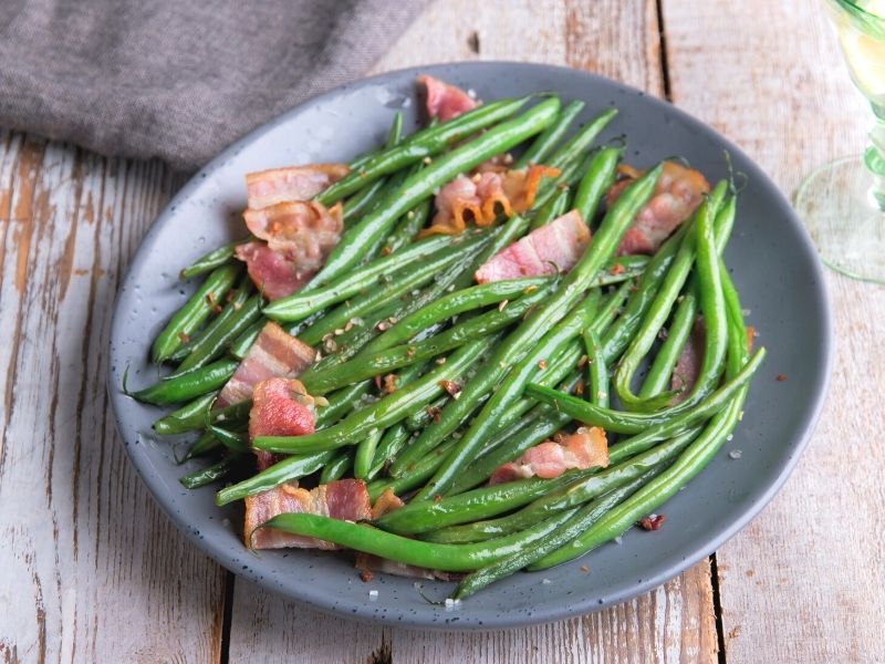 Grüne Bohnen mit Speck | Omas Rezepte