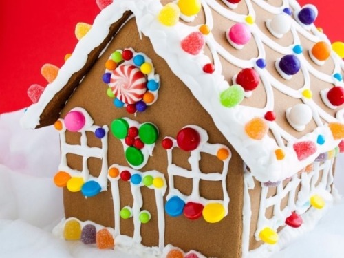 Einfaches Lebkuchenhaus backen - Oma Kocht