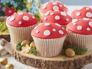 fliegenpilz-cupcakes