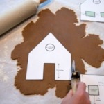Einfaches Lebkuchenhaus backen 6