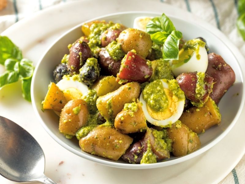 Kartoffelsalat mit Bärlauch-Pesto 1