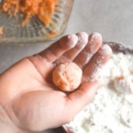 Frische Lachsbällchen mit Dipp 1