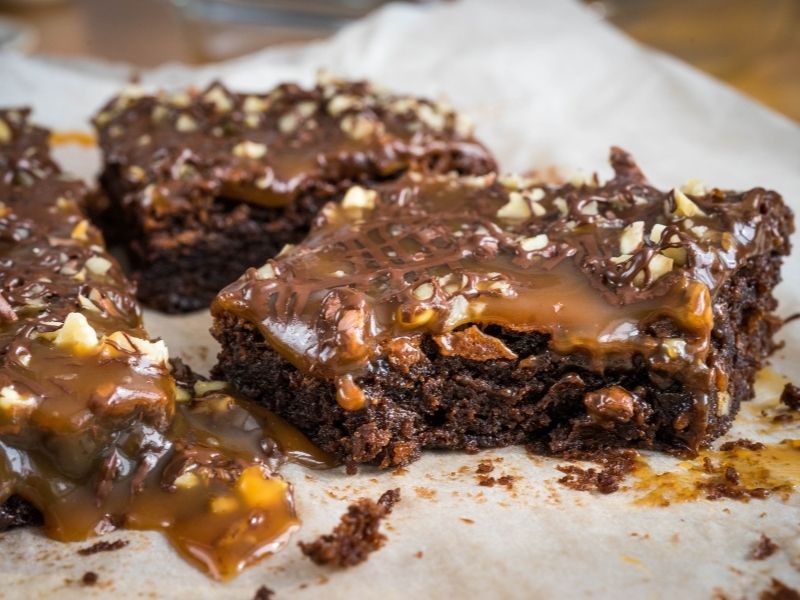 Salted Caramel Brownies 2