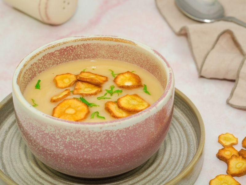 Cremige Pastinaken-Karotten-Suppe 1