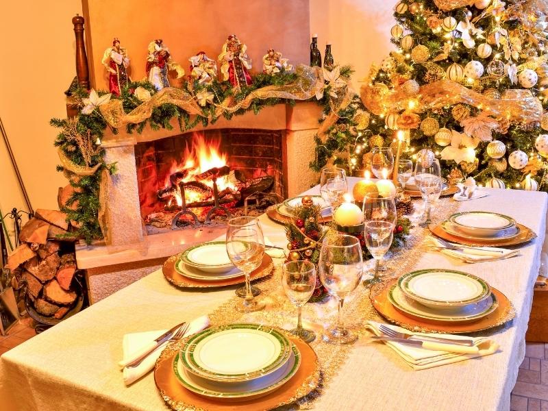 Die besten Ideen für weihnachtliche Tischdekoration 1