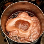quiten im Topf aufkochen
