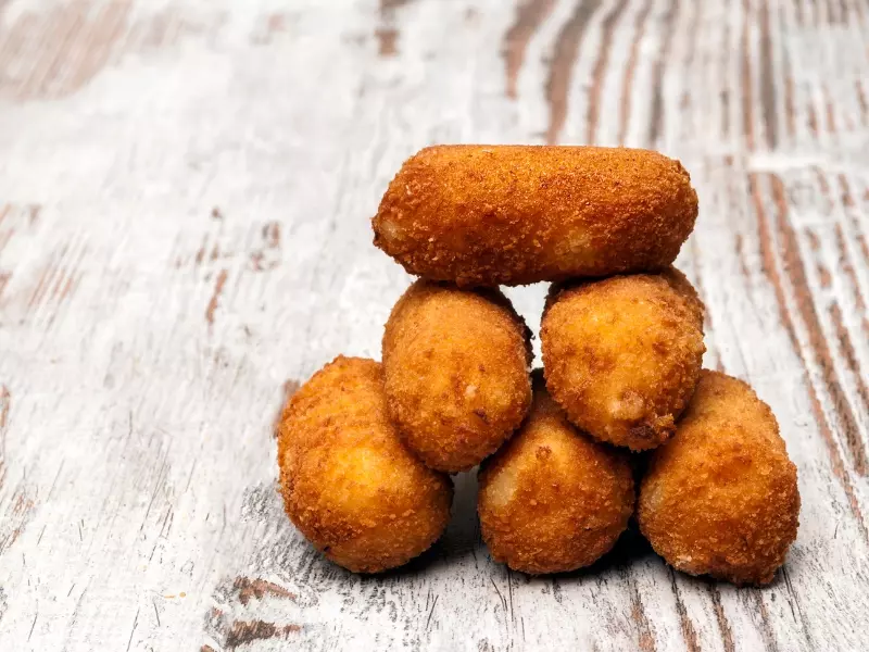 Selbstgemachte Kartoffelkroketten 2