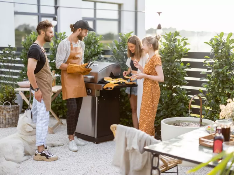 Ein Plätzchen im Garten: Versteckte Gasgrill-Lösungen 2