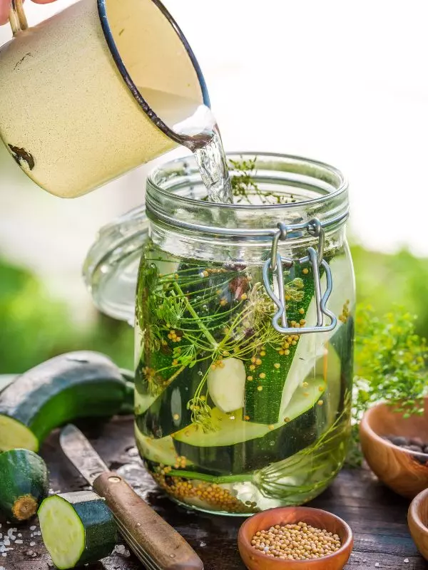Zucchini sauer einlegen Omas Rezepte