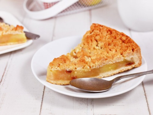 Fruchtiger Apfelkuchen mit Streuseln 9 apfelkuchen-streusel-muerbeteig