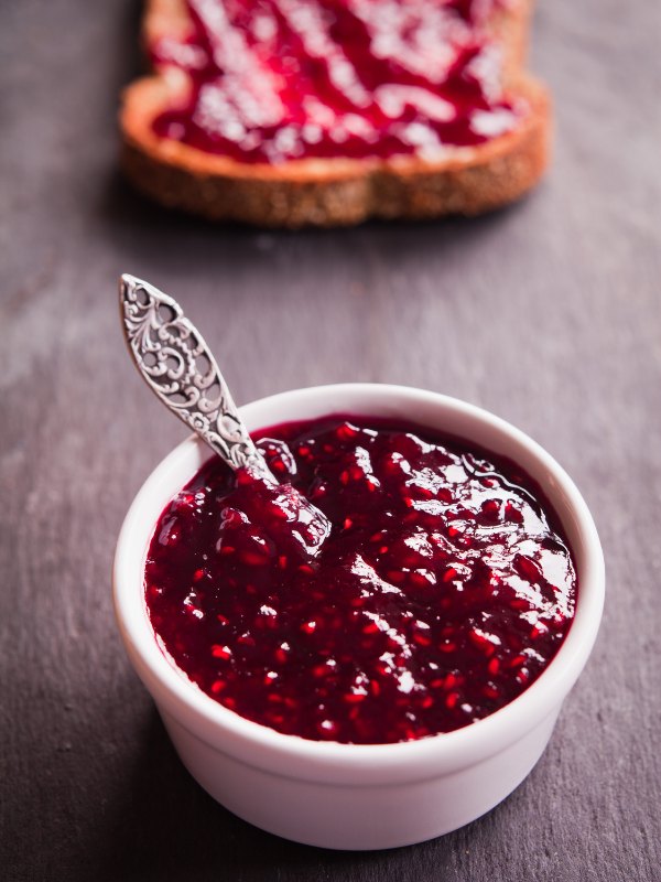 Omas extra fruchtige Himbeermarmelade, wie früher gemacht 4 himbeermarmelade-pur