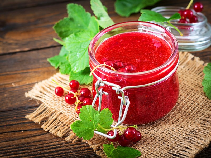 rote-johannisbeermarmelade