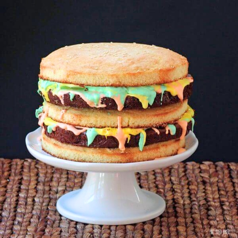 Big-Mac-Torte für deine Party 1