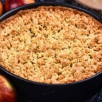 Fruchtiger Apfelkuchen mit Streuseln 7 apfel-streuselkuchen-gebacken