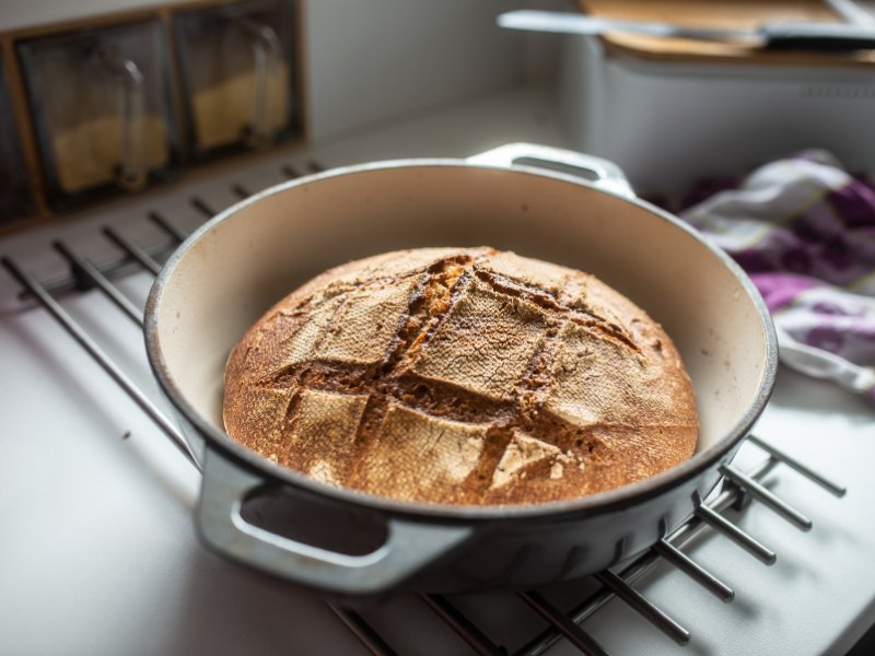 Brote im Brottopf backen 1