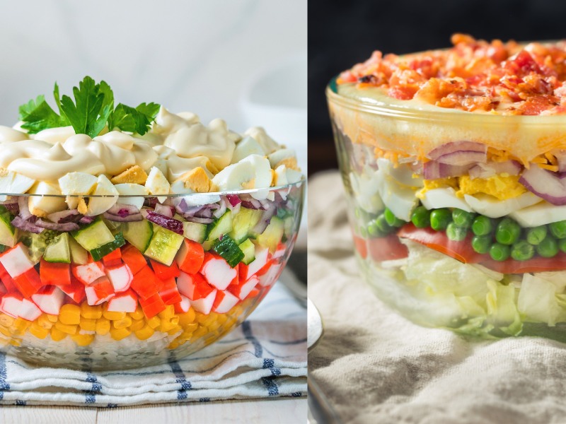 Omas beliebter Schichtsalat 1 schichtsalat-varianten