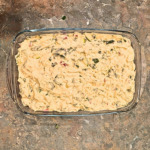 Bunter Gemüsekuchen (Frischkäseauflauf) 8 Auflaufform backen
