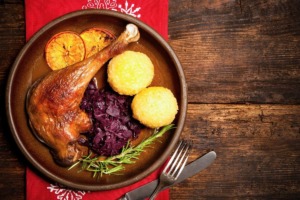 Omas deftiges Weihnachtsessen 3 deftige weihnachtsbraten gans